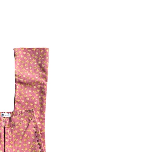 Zara Floral Print Jeans - Picture 4 of 6